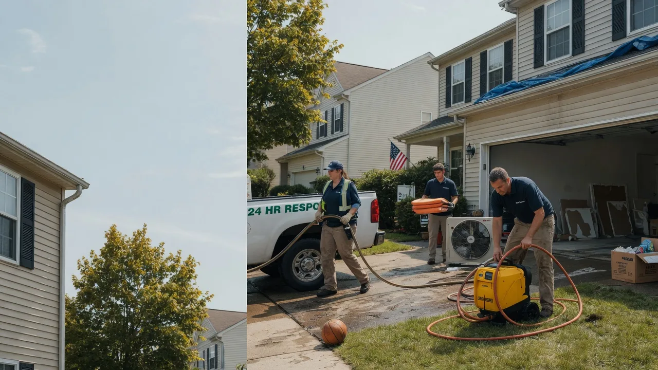 Emergency Water Damage Restoration in Worcester, PA near me